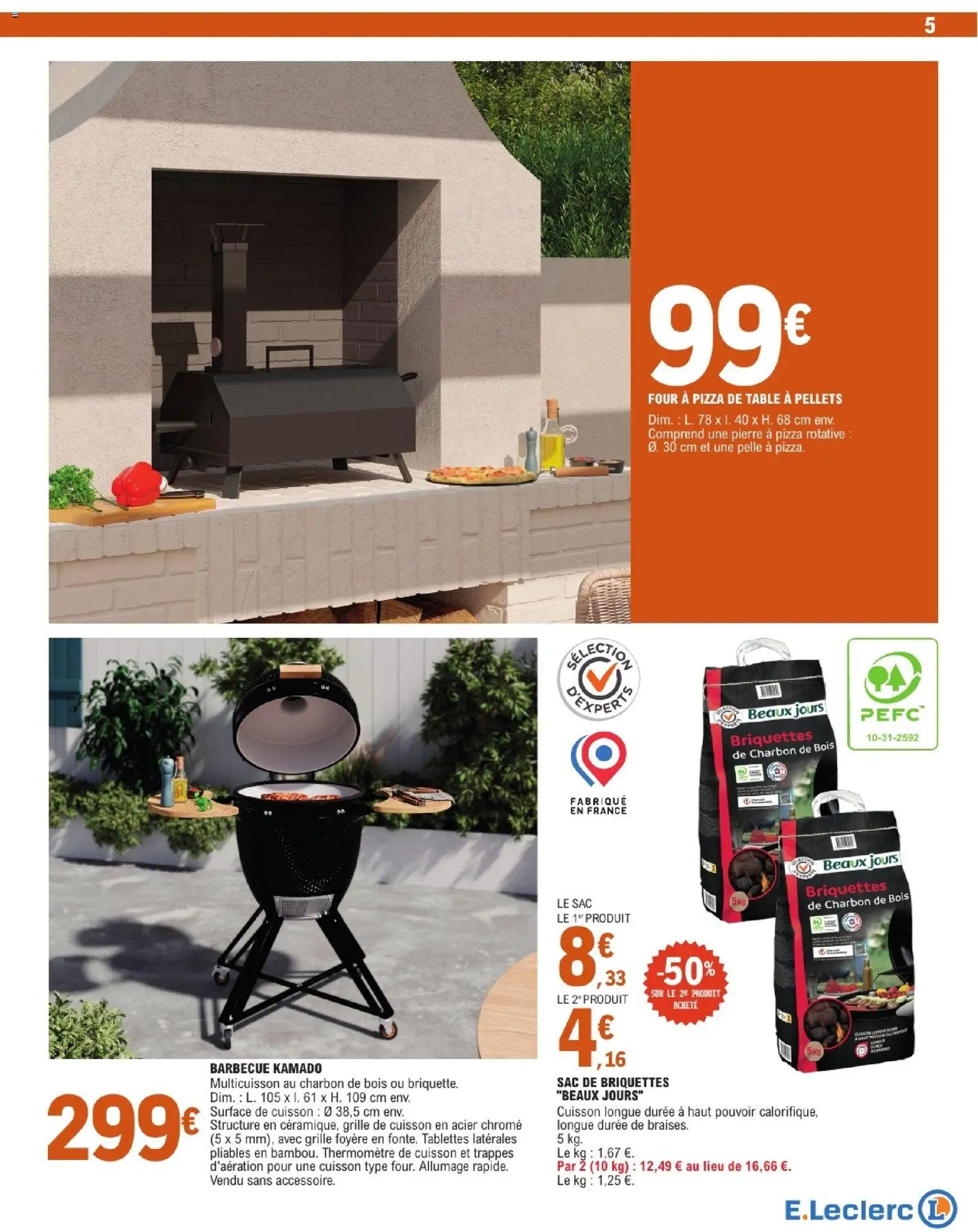 {H1} | Page: 5 | Produits: Charbon De Bois, Barbecue, Table, Four à pizza