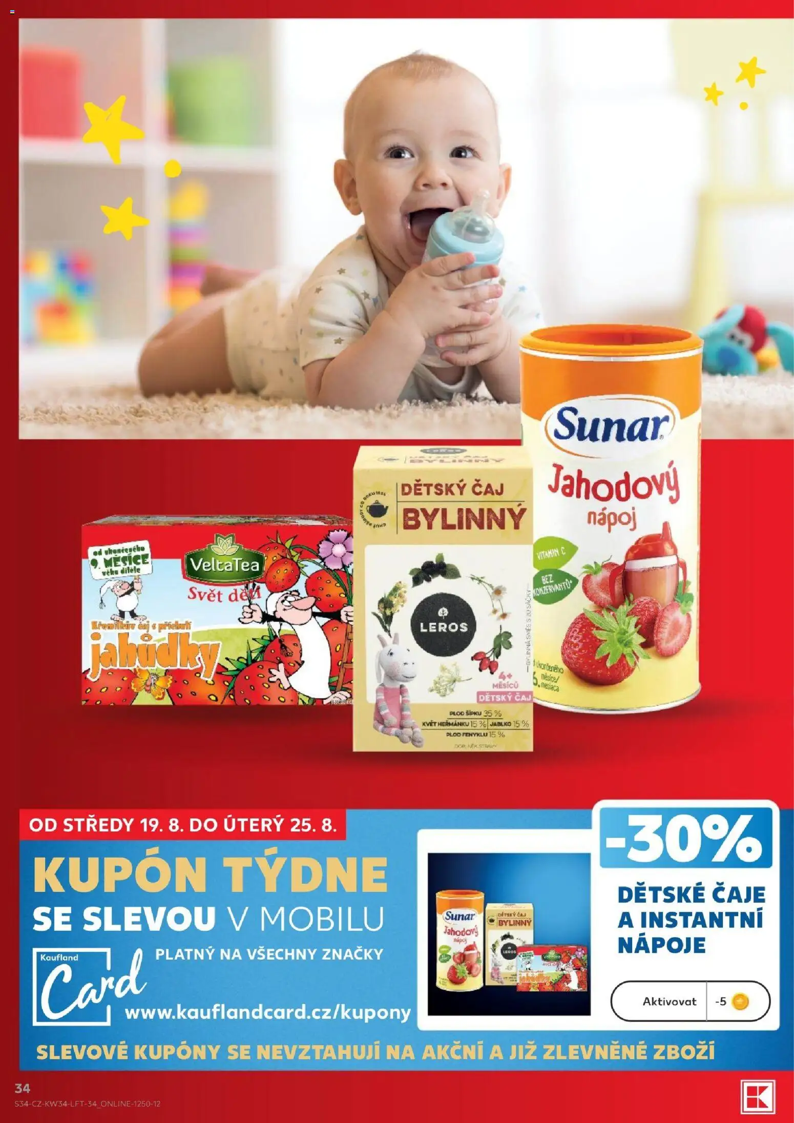 Kaufland leták - Ostrava od 19.08.2026 | Strana: 34