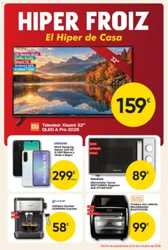 Vista previa Froiz - Folleto Hiper válido desde el 24/09/2026