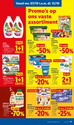 IGLO Fishsticks of spinazie met roomsaus, FAMILY PACK - Voorbeeld van een folder van Lidl, geldig van 05/10/2026 | Pagina: 19 | Producten: Oreo, Margarine, Melk, Chocolade