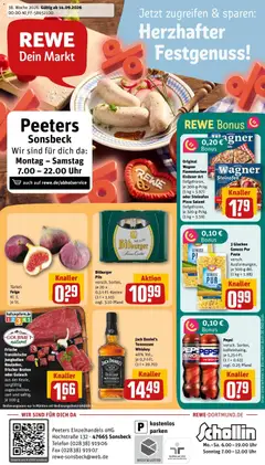 Rewe Prospekt Sonsbeck ab 14.09.2026 gültig