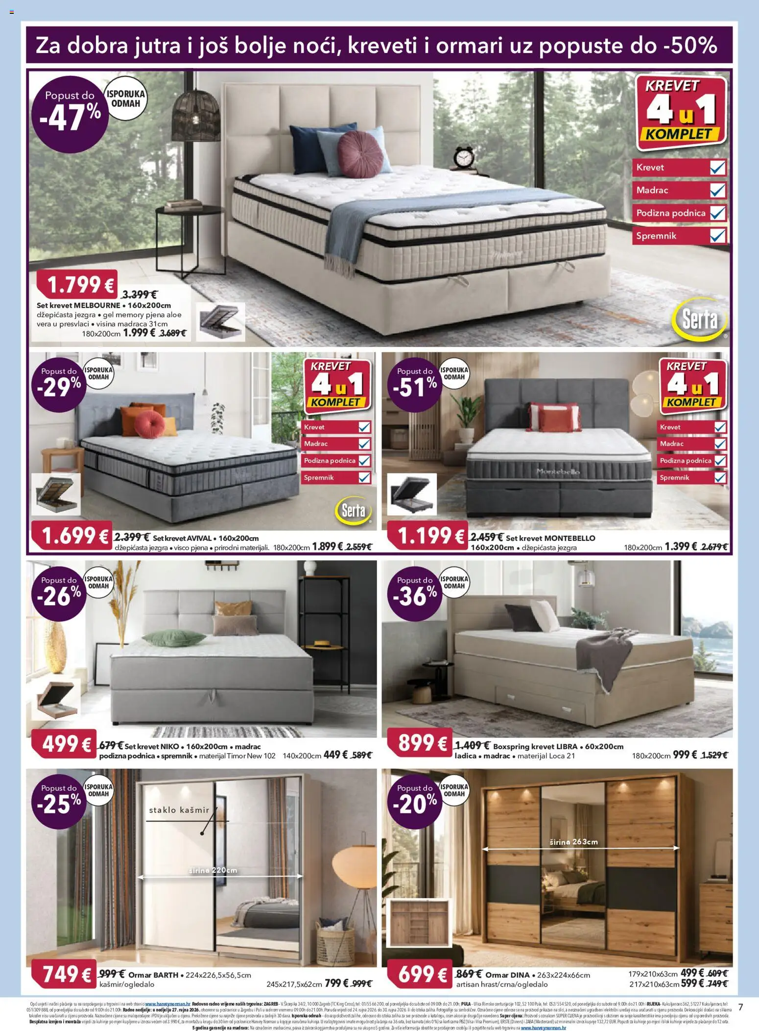Harvey Norman katalog | vrijedi od 24.09.2026 | Stranica: 7