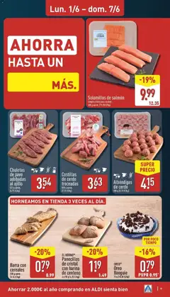 Vista previa Costillas de cerdo troceadas, 500 g aprox. válido desde el 01.06.2026 | Página: 9