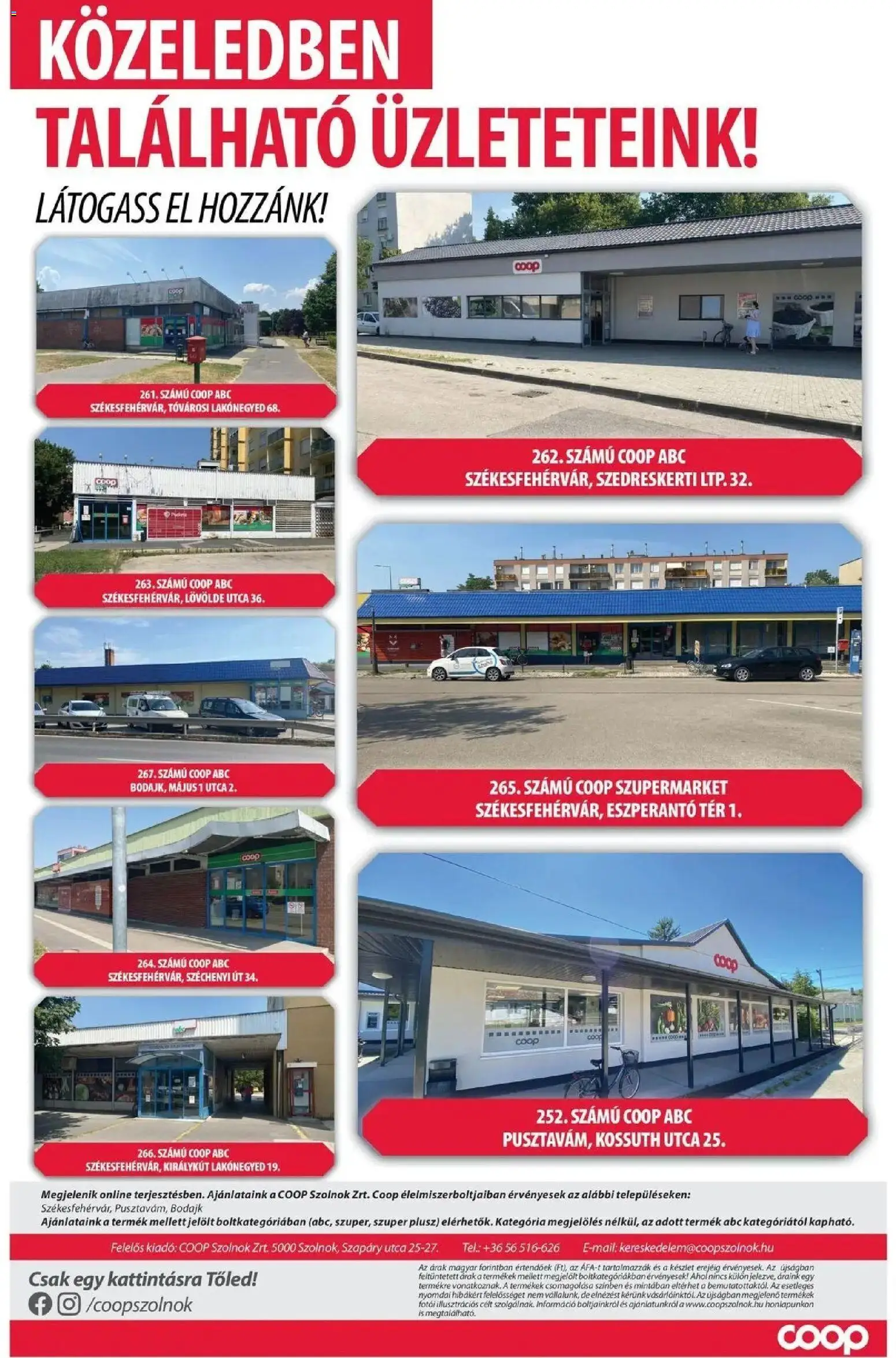 COOP Szolnok akciós ujság - amely érvényes a következő dátumtól: 2026.08.13. | Oldal: 5