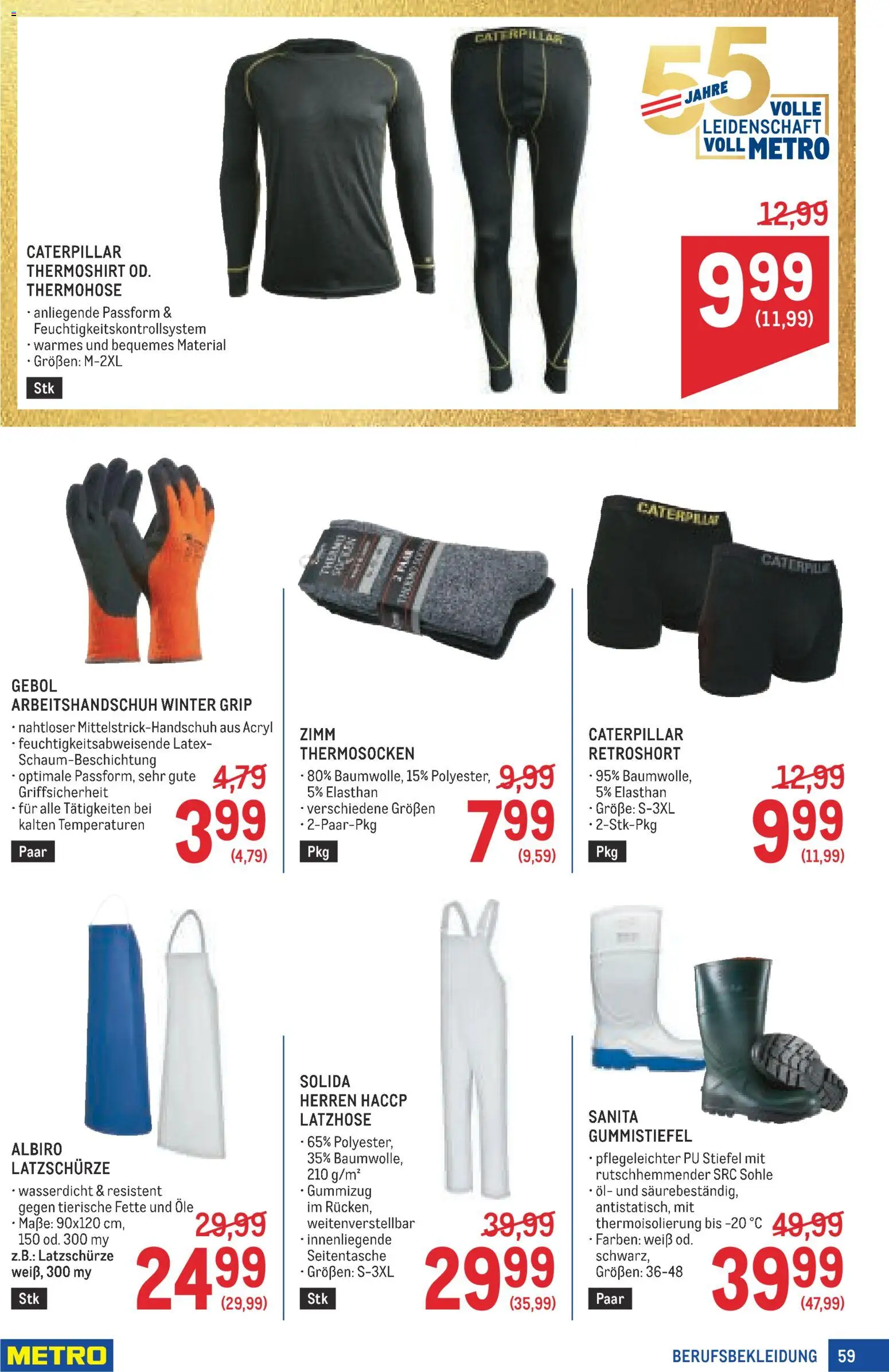 Metro angebote Profi gültig ab 15.10.2026 | Seite: 59 | Produkte: Stiefel, Gummistiefel, Öl