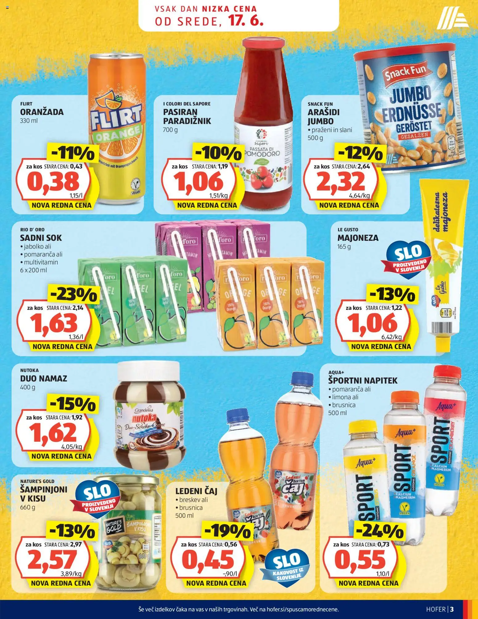 Novi Hofer katalog ponudbe – veljaven od 17.06.2026 | Stran: 3