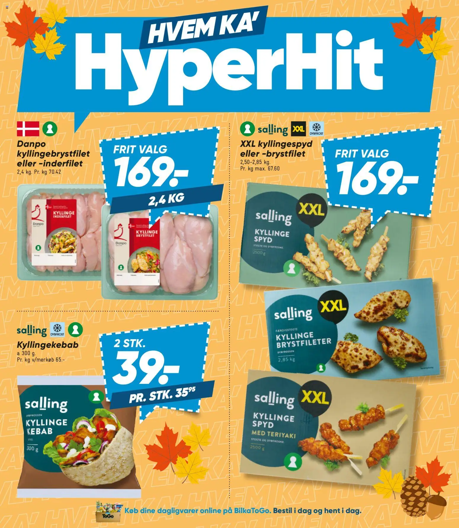 Bilka tilbudsavis – gyldig fra 11/09/2026 | Side: 3 | Produkter: Dagligvarer, Kebab