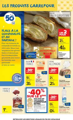 Carrefour Market - Prévisualisation de Carrefour Market Les produits carrefour valide à partir de 25/08/2026 | Page: 6 | Produits: Tonic, Pain de mie, Bouteille, Pain