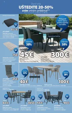 JYSK Katalog - Pregled kataloga iz trgovine JYSK, vrijedi od 22.06.2026 | Stranica: 2