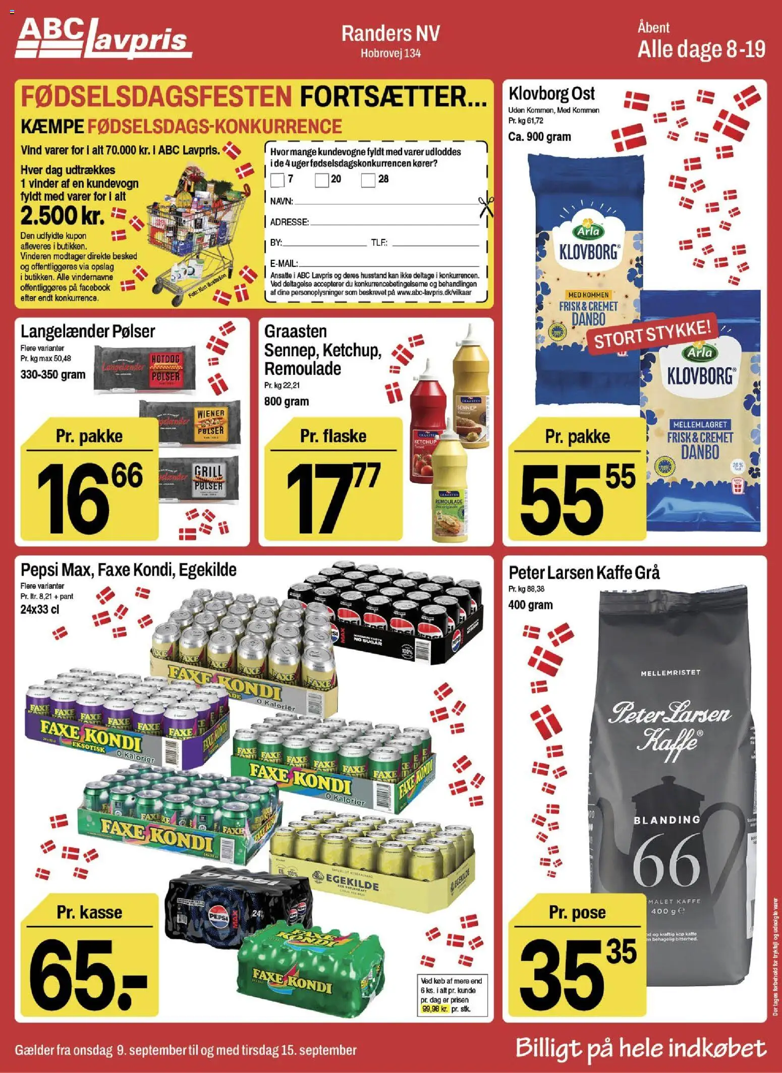 Abc Lavpris tilbudsavis – gyldig fra 09/09/2026 | Side: 1