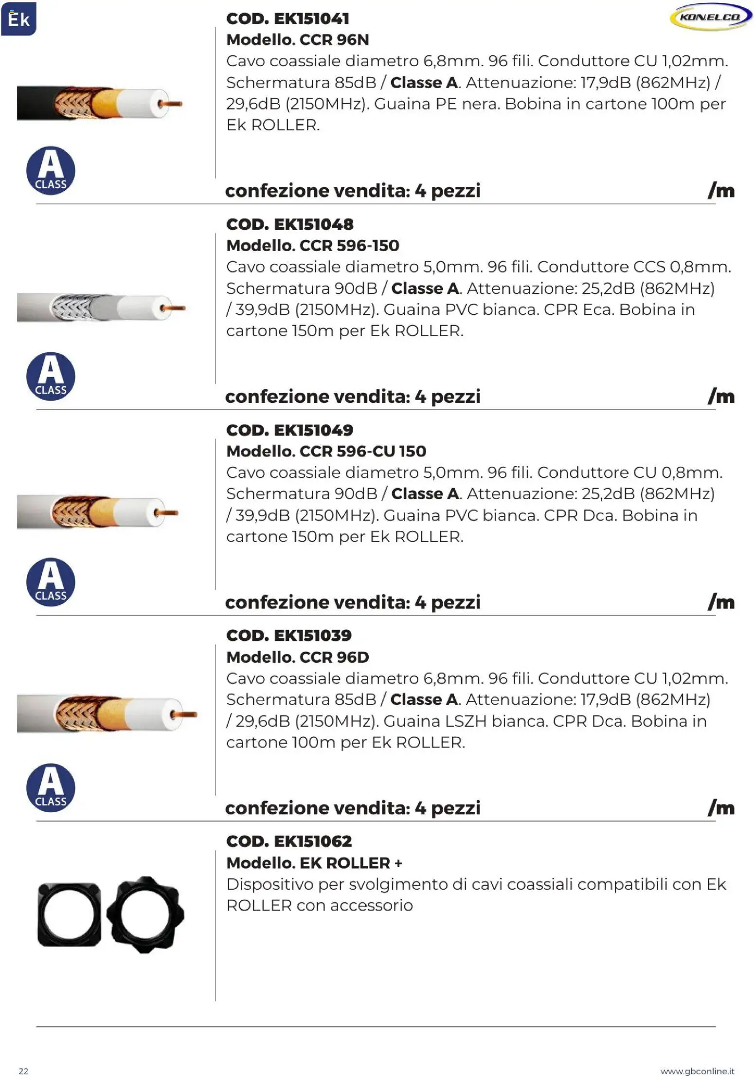 Volantino GBC del 09.12.2025 | Pagina: 22 | Prodotti: Cavo