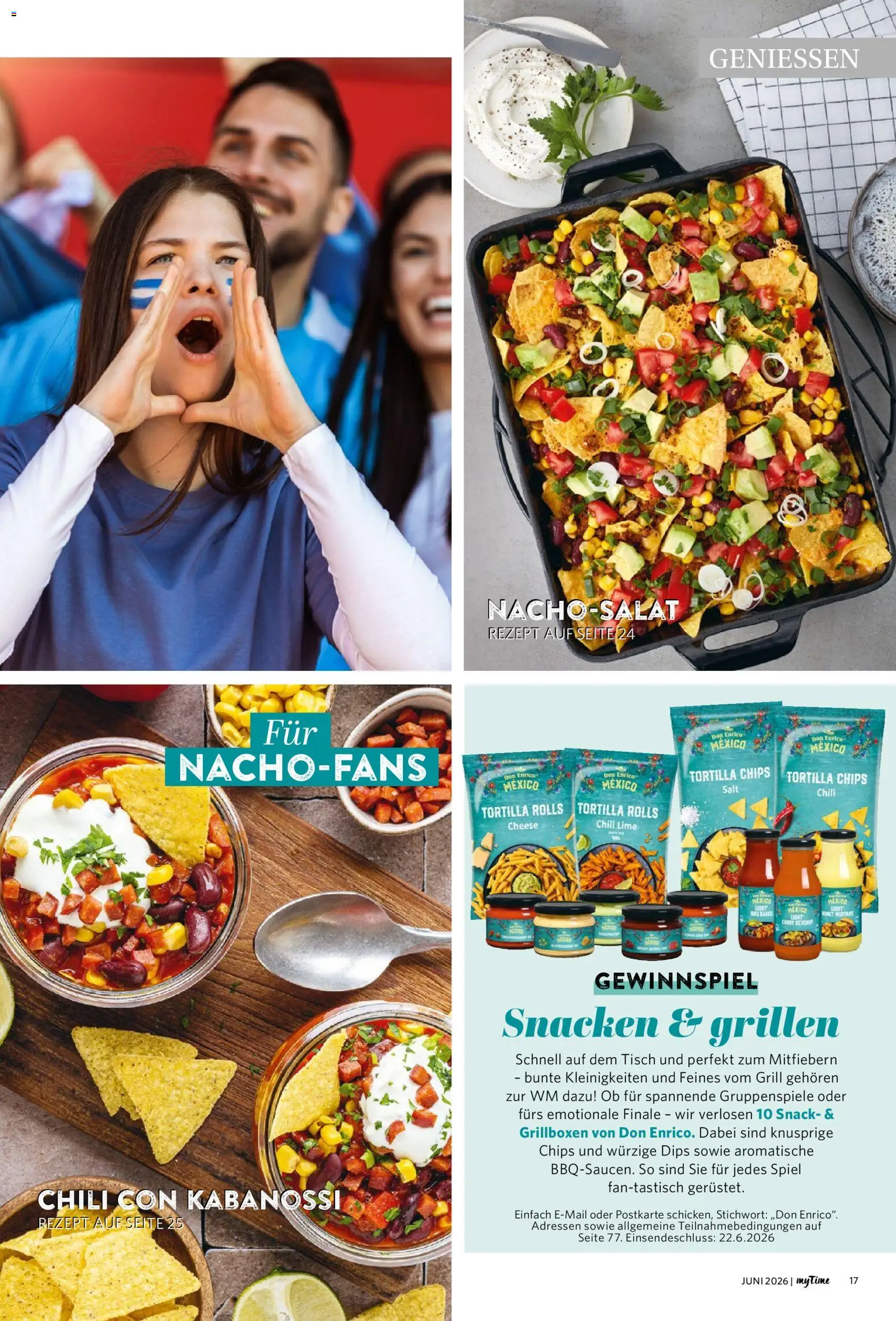 Combi myTime Juni 2026 – gültig ab 01.06.2026 | Seite: 17 | Produkte: Spiel, Grill, Tisch, Chili