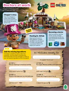 Lego The Magazine July-Oct 8 ab 01.07.2026 gültig | Seite: 11 | Produkte: Ketchup, Hut, Herd