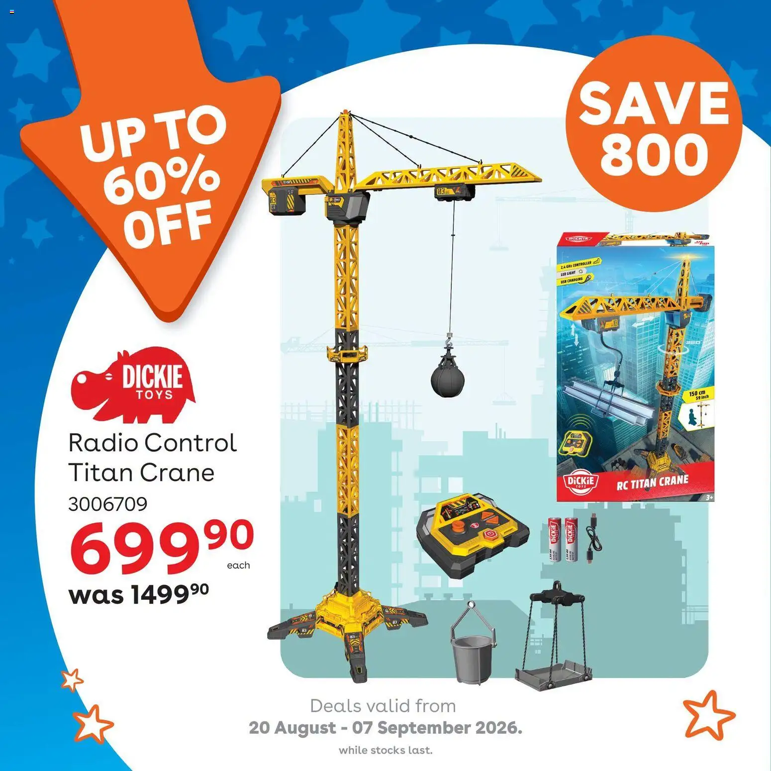 New Toys R Us catalogue – valid from 20/08/2026 | Page: 4 | Products: Radio, USB, Toys