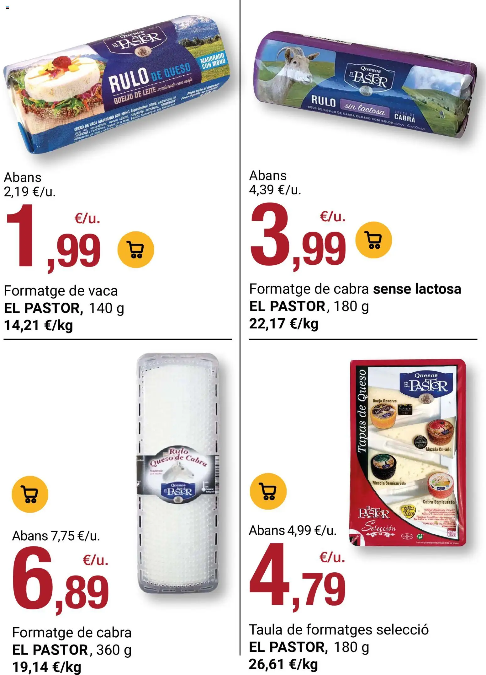 Bonpreu folleto │ válido desde el 05.05.2026 | Página: 75 | Productos: Queso de vaca, Leche, Queso, Té