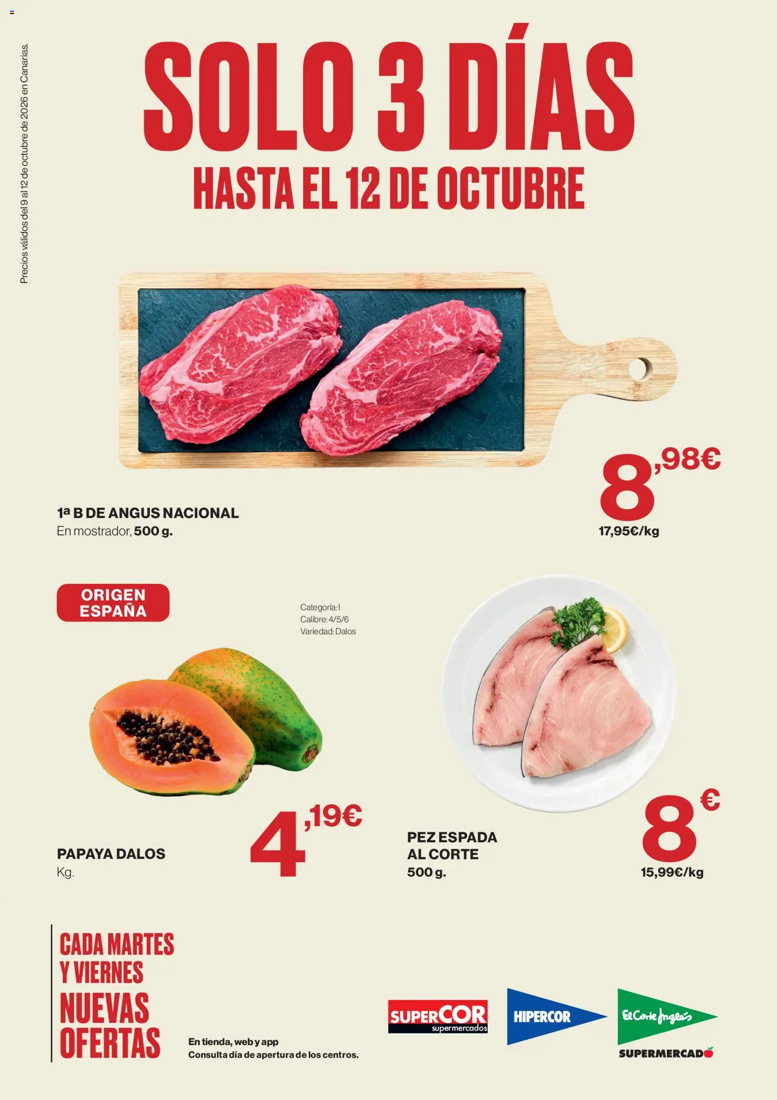 Supercor Canarias │ válido desde el 09/10/2026 | Página: 1