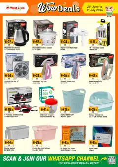 Preview of Westzone Supermarket catalogue wow deals valid from 26 Jun, 2026 | Page: 14