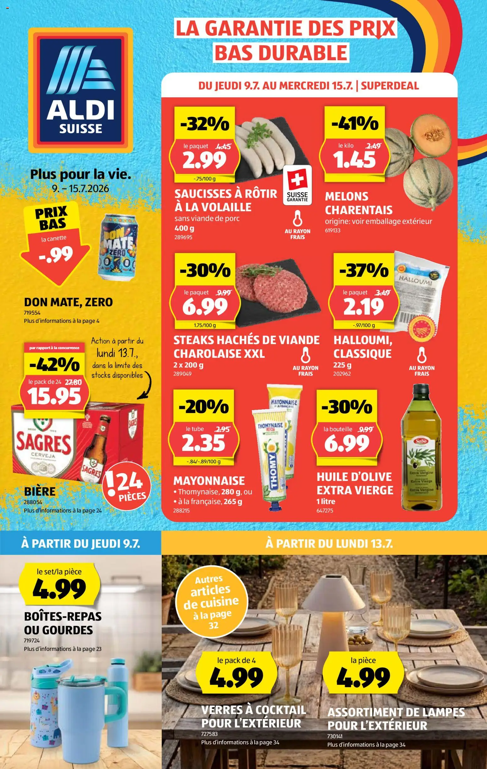 Aldi aktionen FR – gültig ab 09.07.2026 | Seite: 1 | Produkte: Mayonnaise