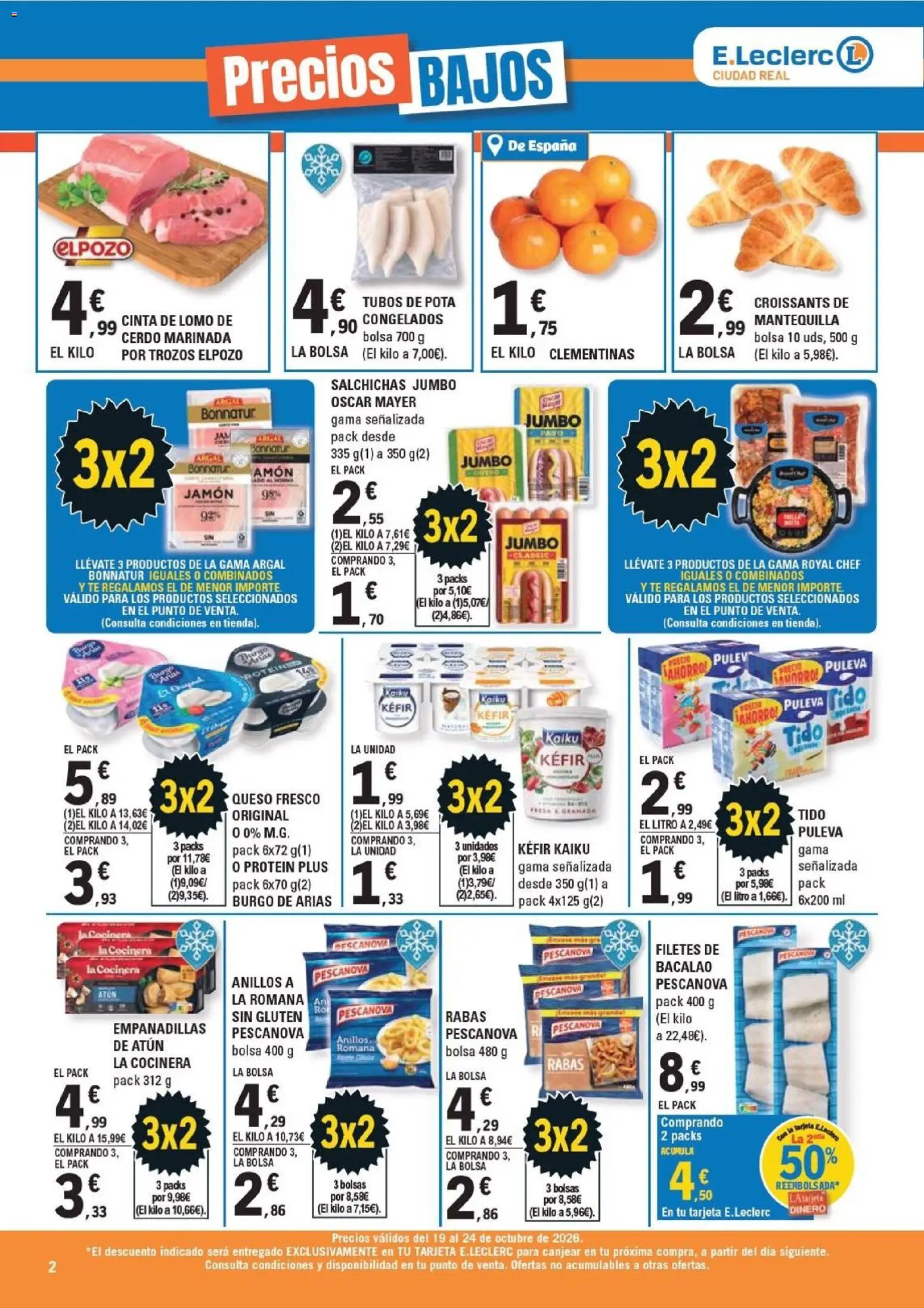 Folleto E Leclerc - Página 2 - Ofertas válidas hasta el 24 de octubre de 2026