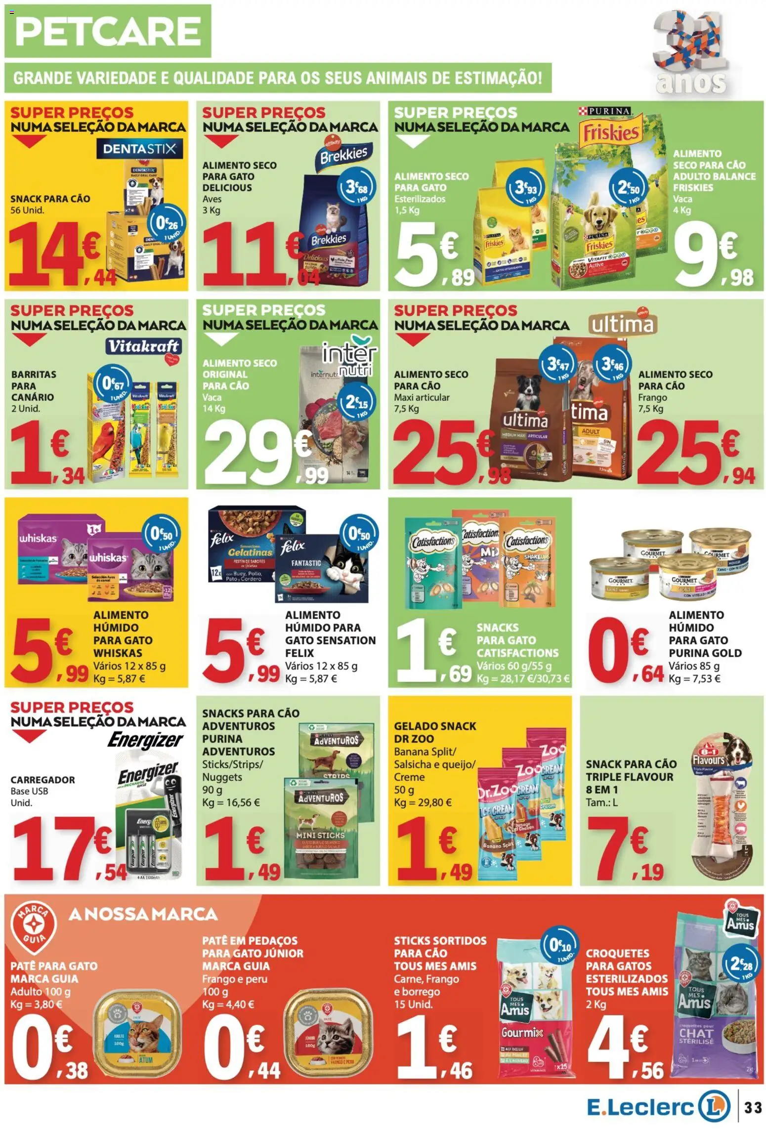 E.Leclerc folheto Semanal Aniversário 31 │ válido de 22/10/2026 | Página: 33