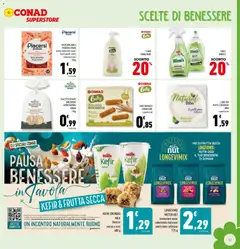 Anteprima del volantino Conad volantino Superstore Campania valido a partire dal 09/09/2026 | Pagina: 17 | Prodotti: Piatti, Frutta secca, Biberon, Bagno