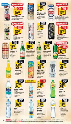 Náhled letáku Lipton Ledový čaj, ledový čaj od 01.07.2026 | Strana: 24 | Produkty: Zlatopramen, Pivo, Energetický nápoj, Zlatopramen 11