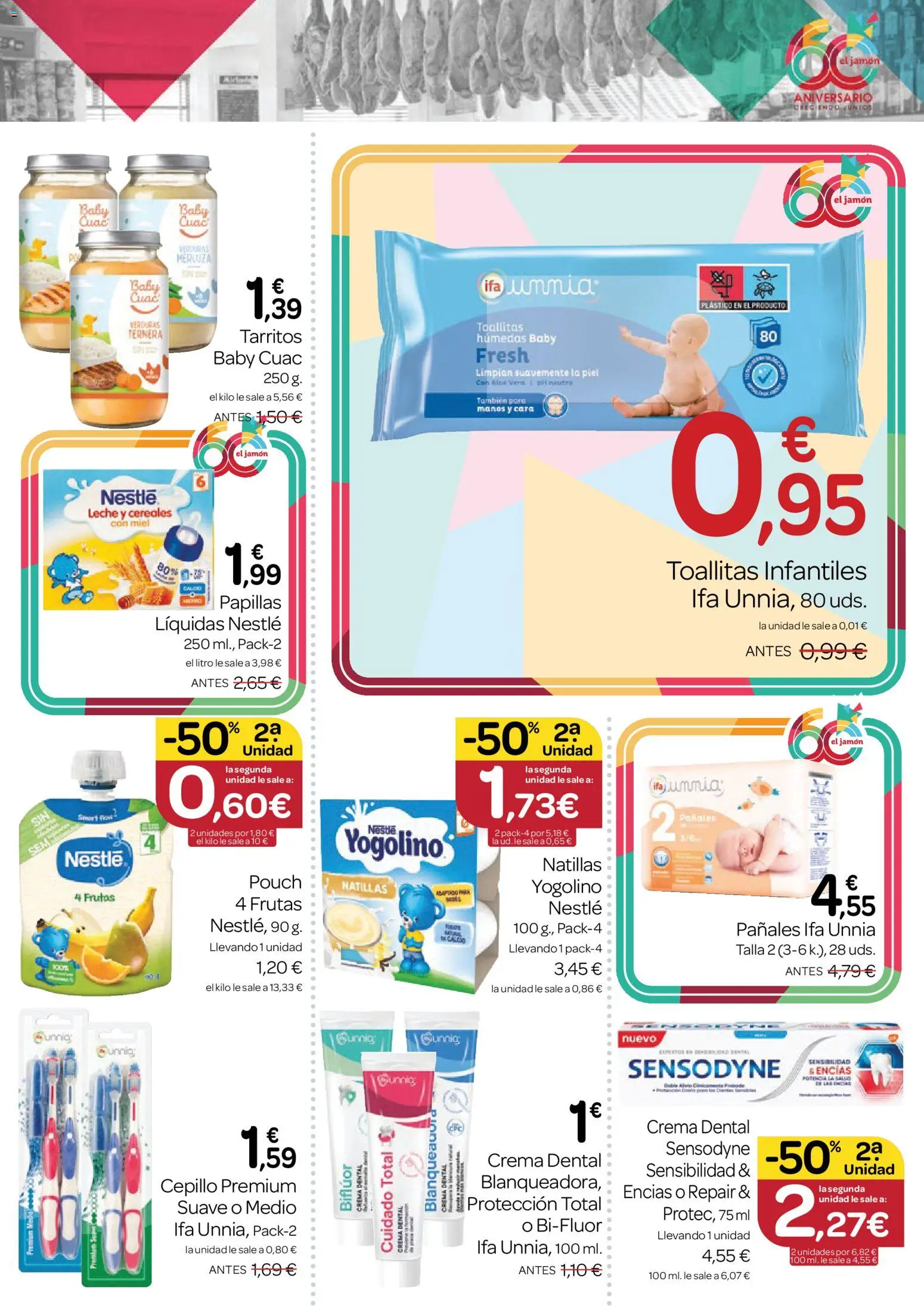 Supermercados El Jamón folleto │ válido desde el 28.05.2026 | Página: 37 | Productos: Leche, Jamón, Cereales, Crema