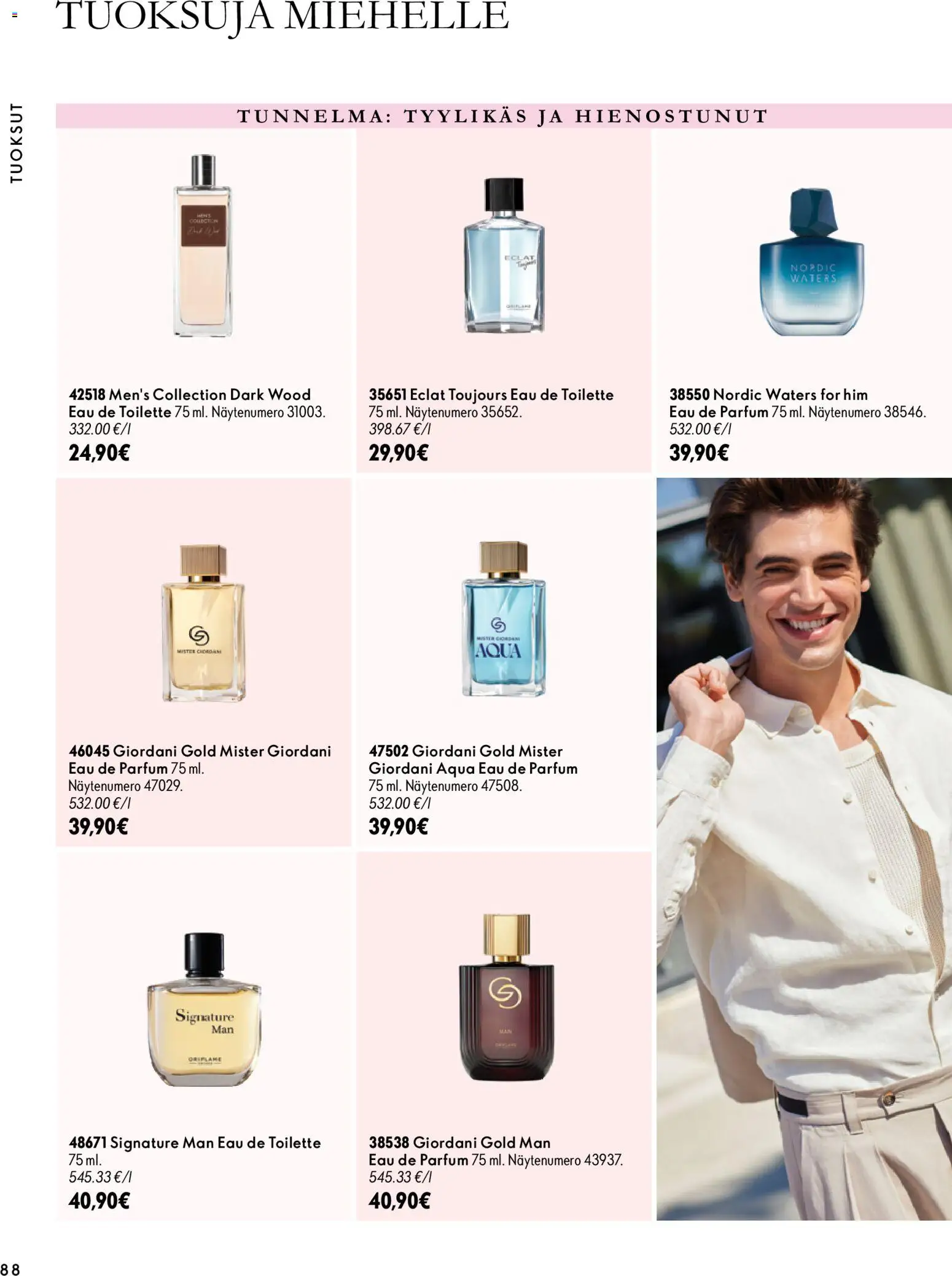 Oriflame tarjoukset – voimassa 07/10/2026 alkaen | Sivu: 88 | Tuotteet: Eau de toilette