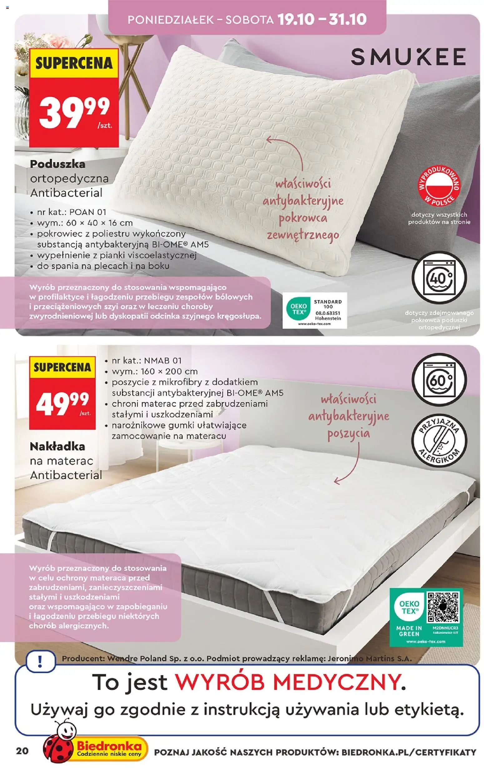 Biedronka Polsko leták - Hity i inspiracje od 17.10.2026 | Strana: 20