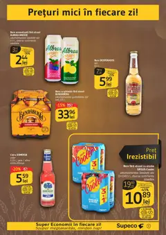 Ofertele Supeco valabile de la 11.06.2026 | Pagină: 3 | Produse: Zmeură, Mici, Eğitim çantaları, Suc