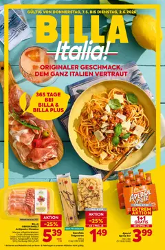 Billa Italia  ab 07.05.2026 gültig