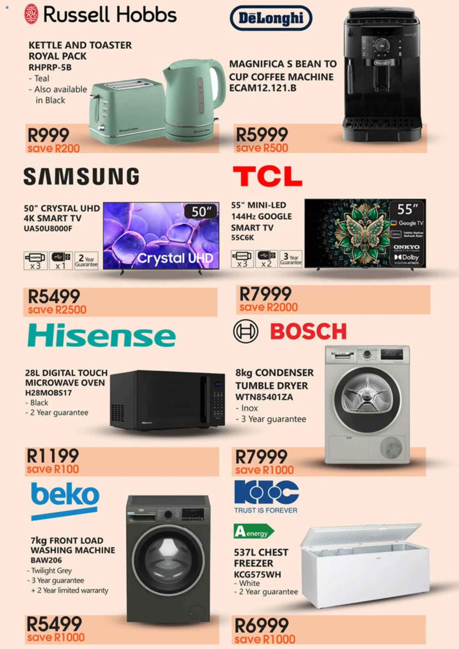 Tafelberg Furnishers Tafelberg Furnishers Winter Warmers Deals Home Deals July 2026 — page 2 of 5