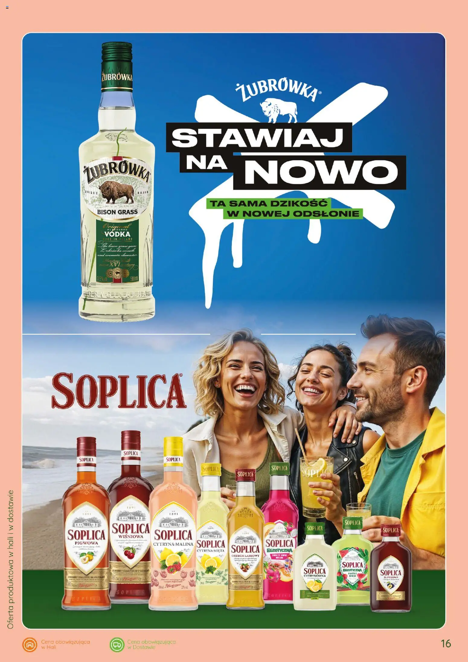 Eurocash gazetka - Katalog Alkoholowy od 01.10.2026 | Strona: 16 | Produkty: Cytryna, Soplica, Mięta, Żubrówka
