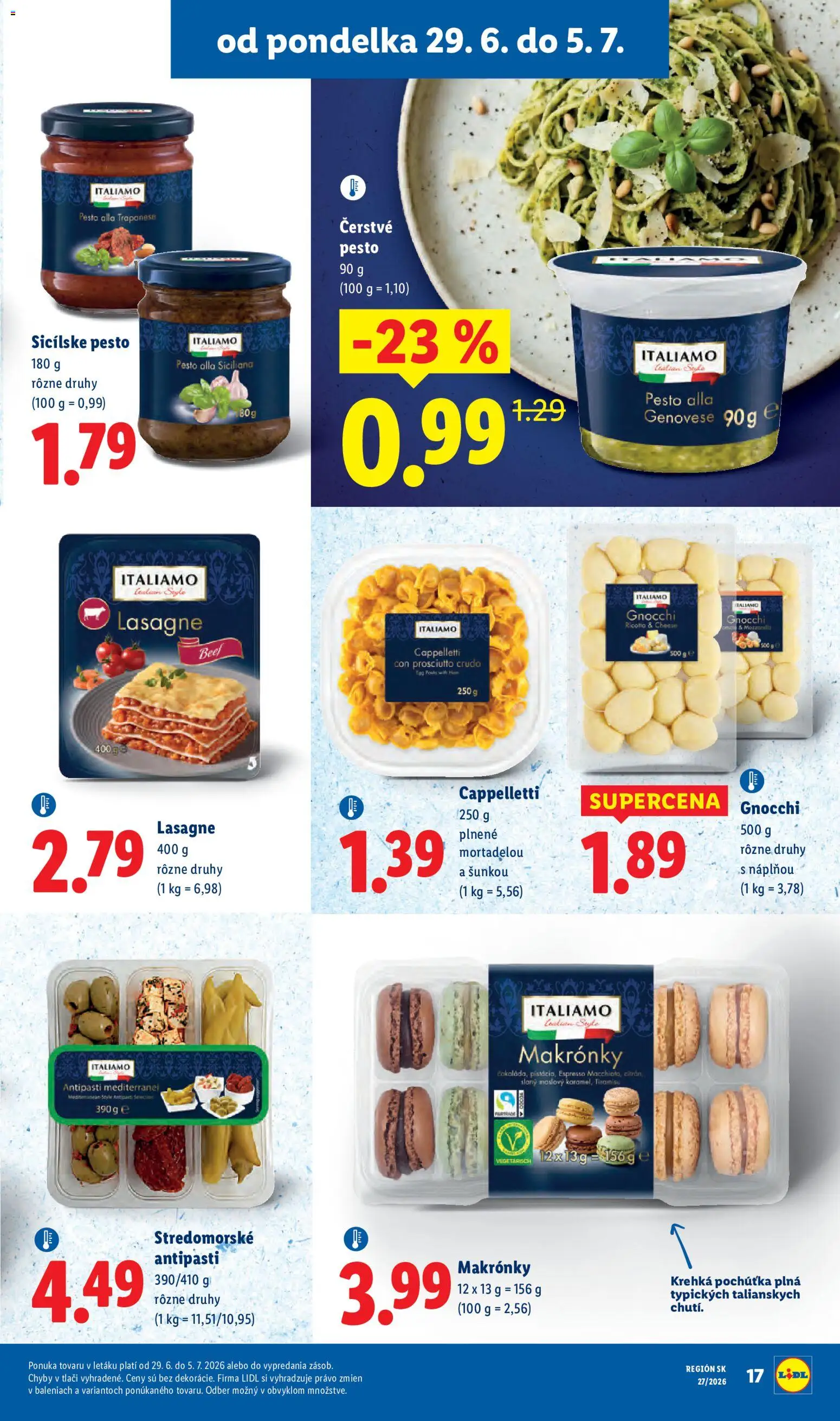 Nové Lidl akcie – leták je platný od 29.06.2026 | Strana: 23