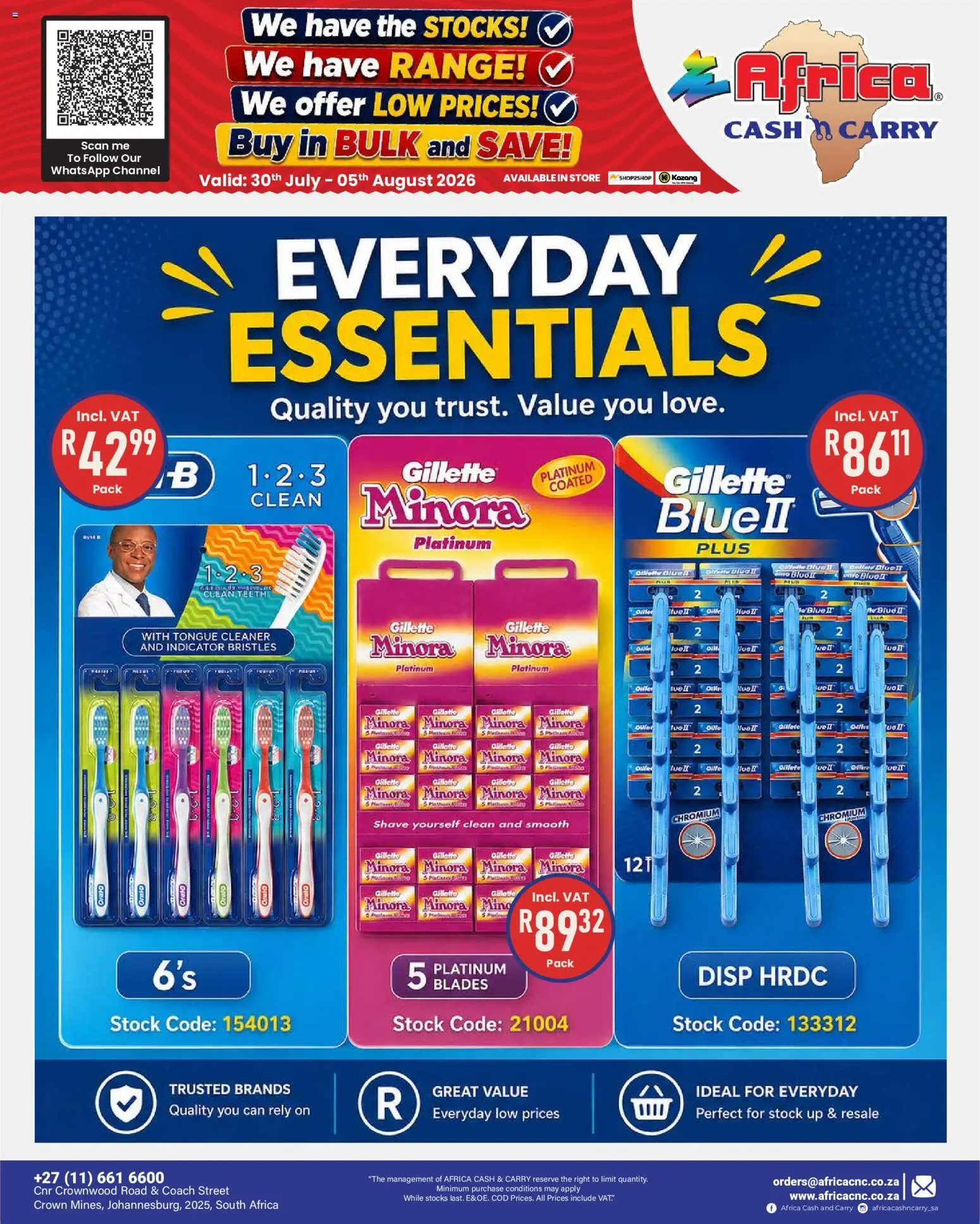 New Africa Cash & Carry catalogue – valid from 30/07/2026 | Page: 70