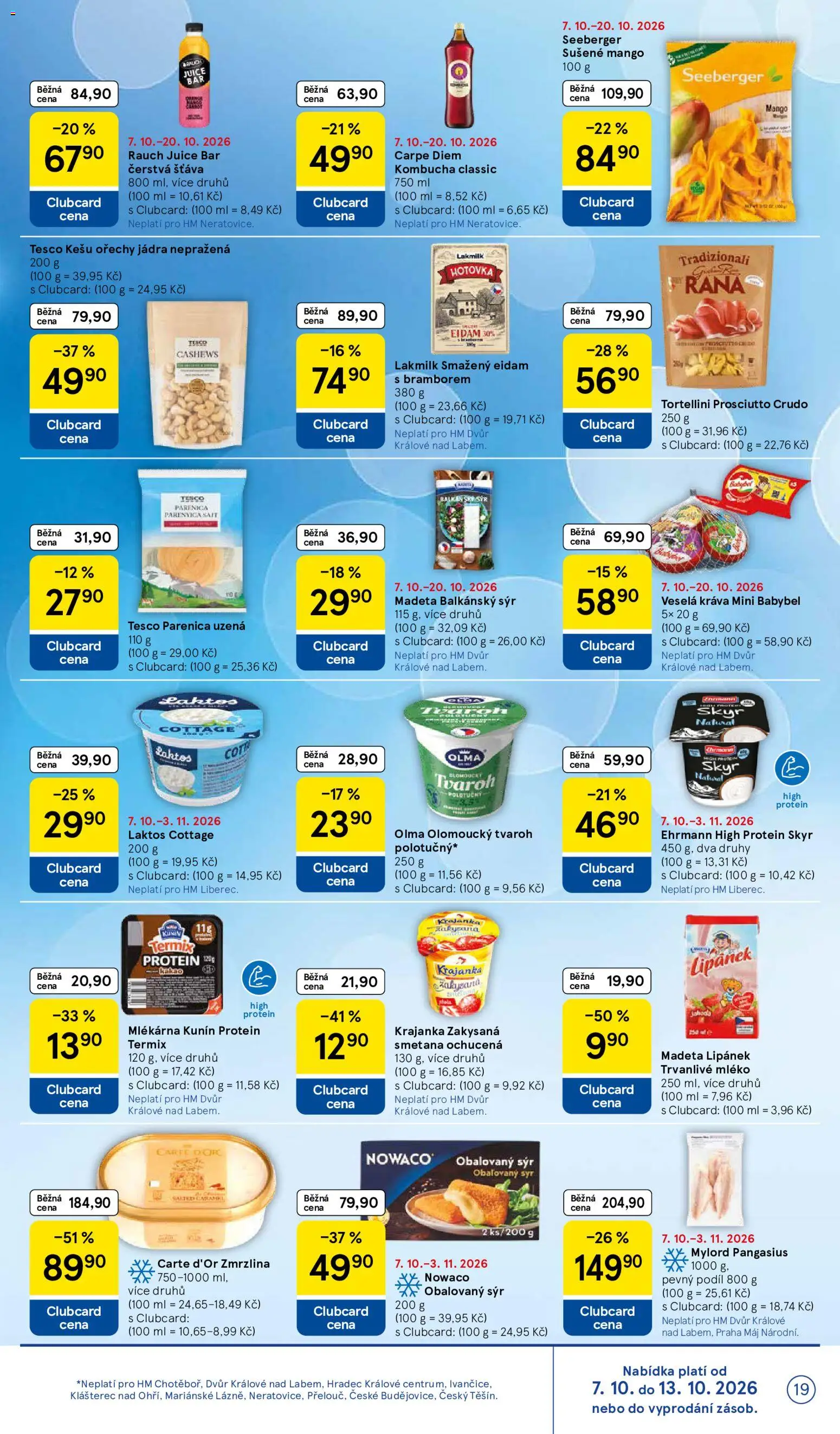 Tesco leták - Hypermarket od 07.10.2026 | Strana: 19