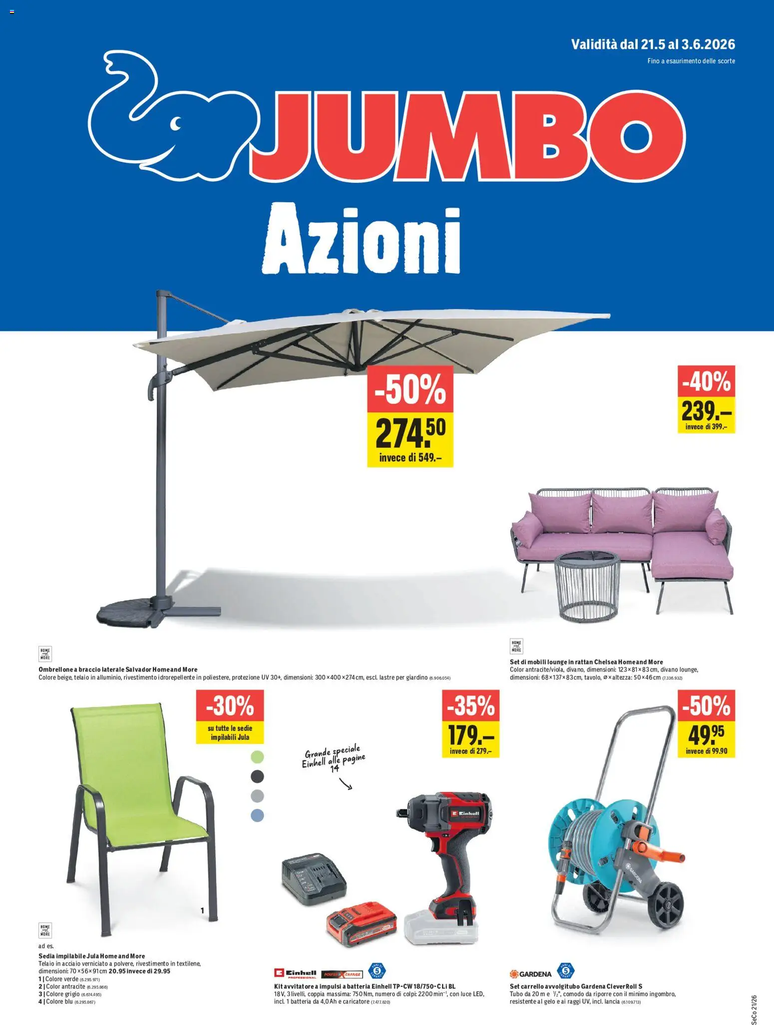 Jumbo aktionen IT – gültig ab 21.05.2026 | Seite: 1