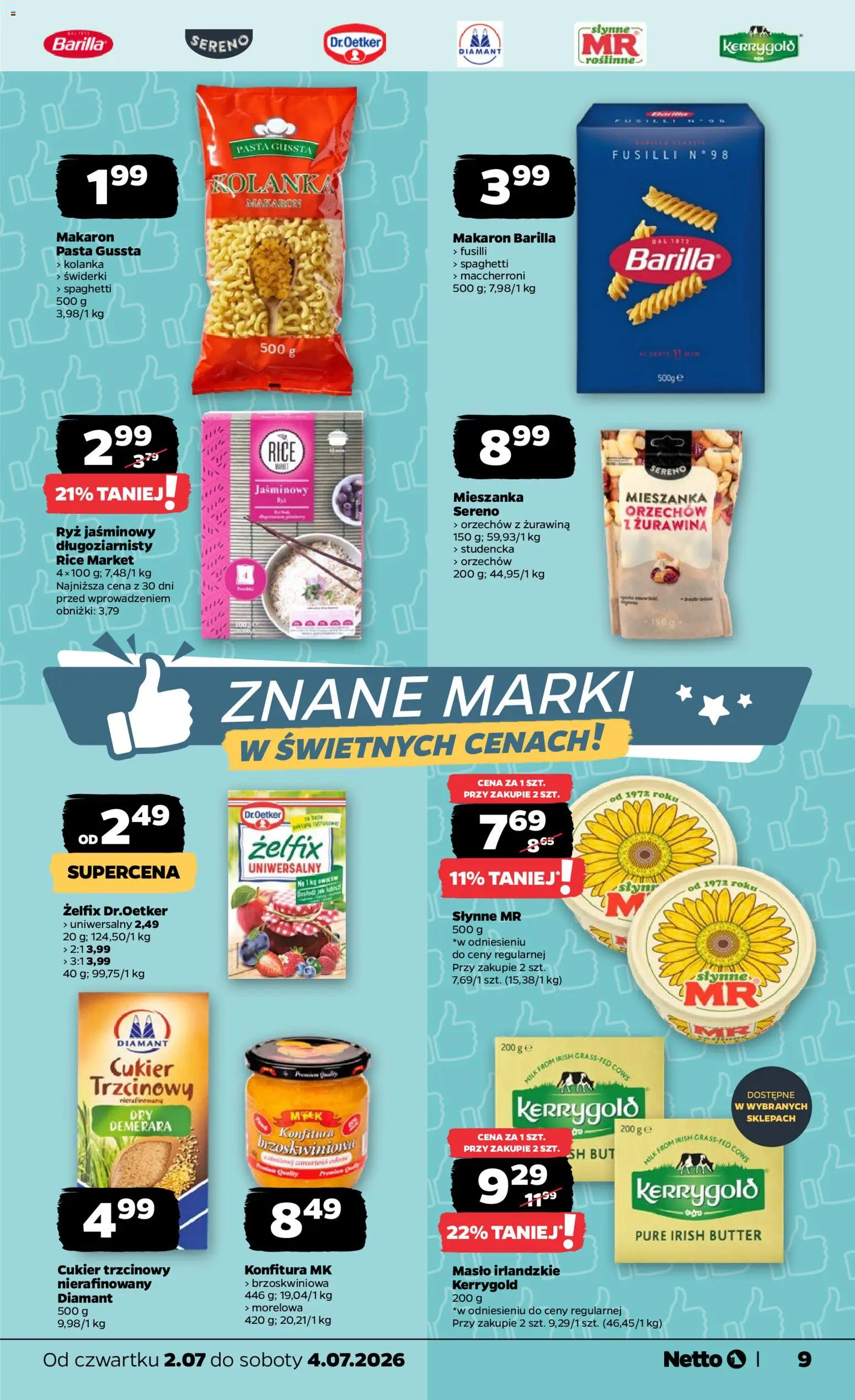 Netto gazetka od czwartku spożywcza od 02.07.2026 | Strona: 9