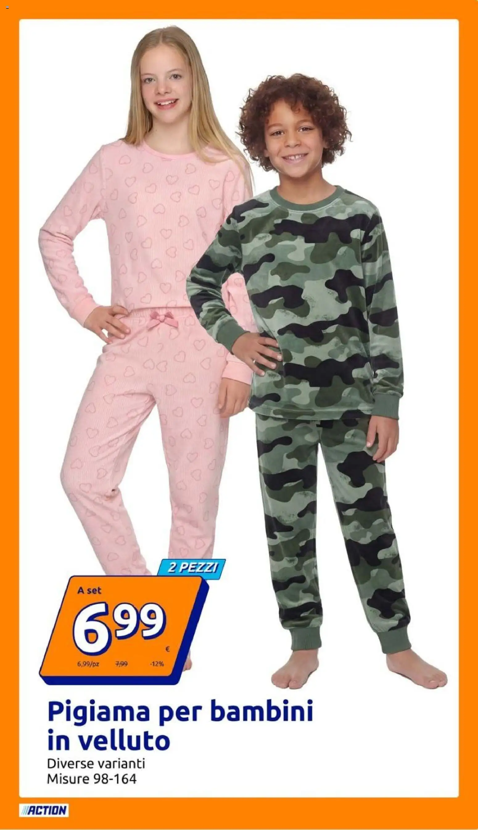 Volantino Action del 21/10/2026 | Pagina: 15 | Prodotti: Pigiama, Pigiama per bambini