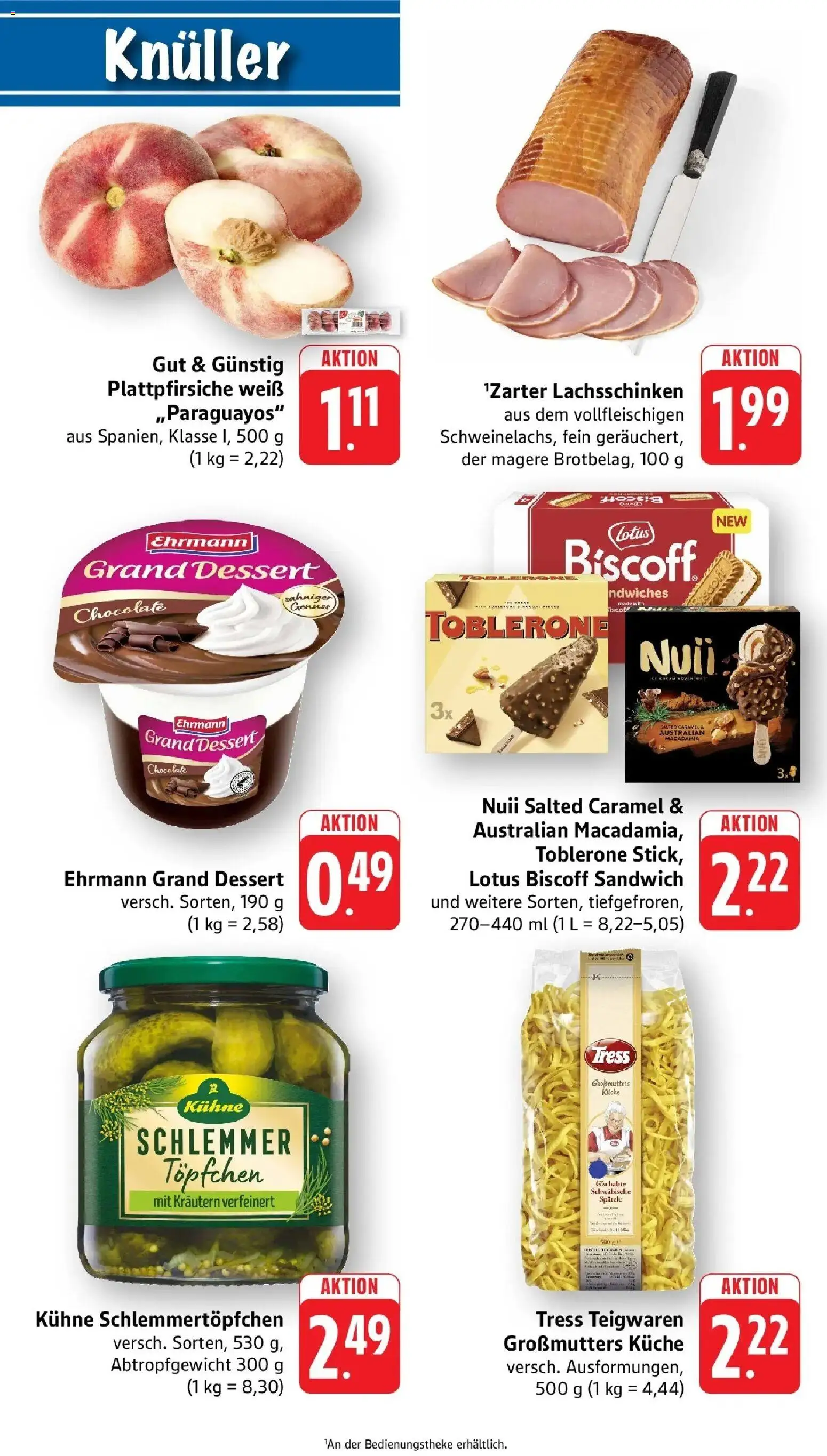 nah & gut Prospekt Offenburg-Zunsweier – gültig ab 29.06.2026 | Seite: 10 | Produkte: Ehrmann grand dessert, Küche