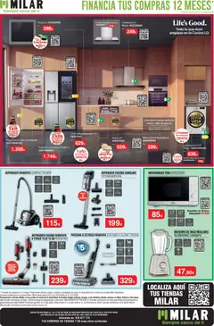 Vista previa Milar folleto válido desde el 01/10/2026 | Página: 4 | Productos: Cocina, Peso, Batidora, Batería