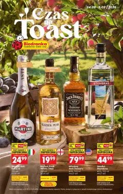 Pogląd oferty "Biedronka gazetka - Czas na toast" - ważna od 24.08.2026