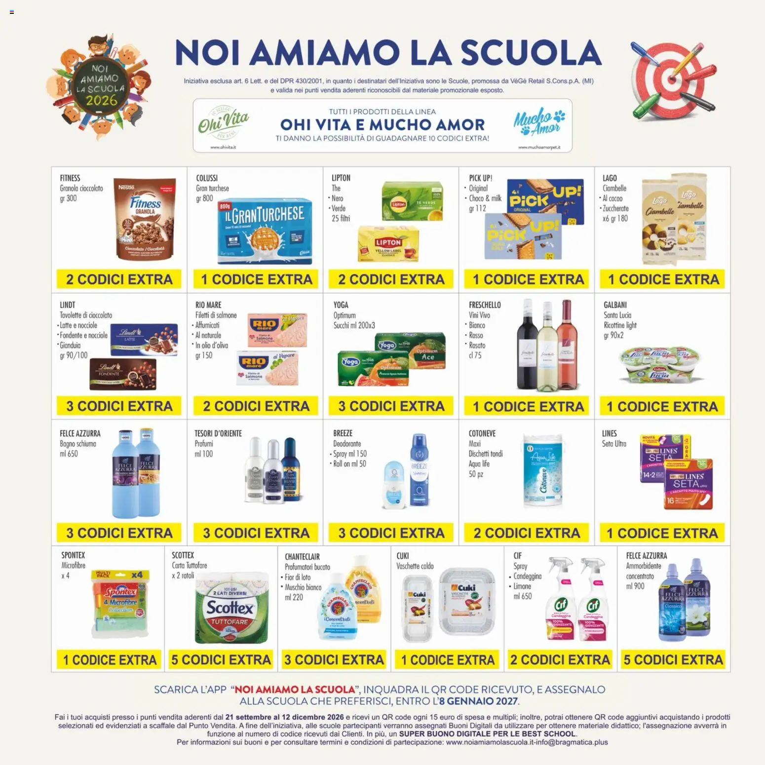 Volantino MerSi Supermercati del 21/10/2026 | Pagina: 7 | Prodotti: Schiuma, Limone, Tè verde, Vaschette