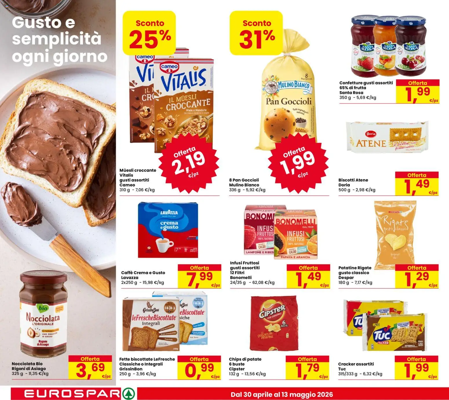 📣 Volantino Eurospar dal 📅 30/04/2026 - Scopri le offerte ora!🔥 | Italy