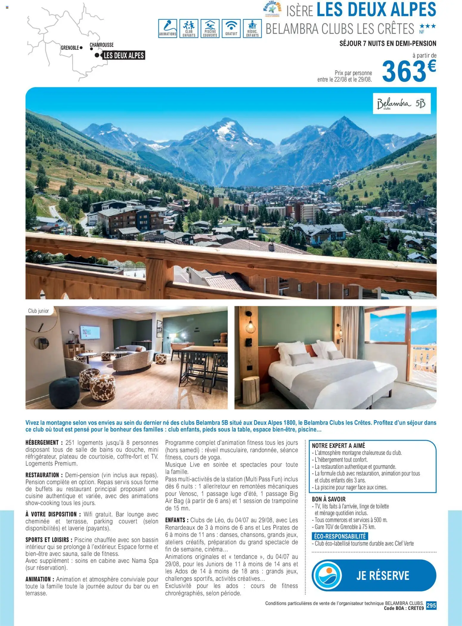{H1} | Page: 295 | Produits: Réveil, Trampoline, Plateau, Vin