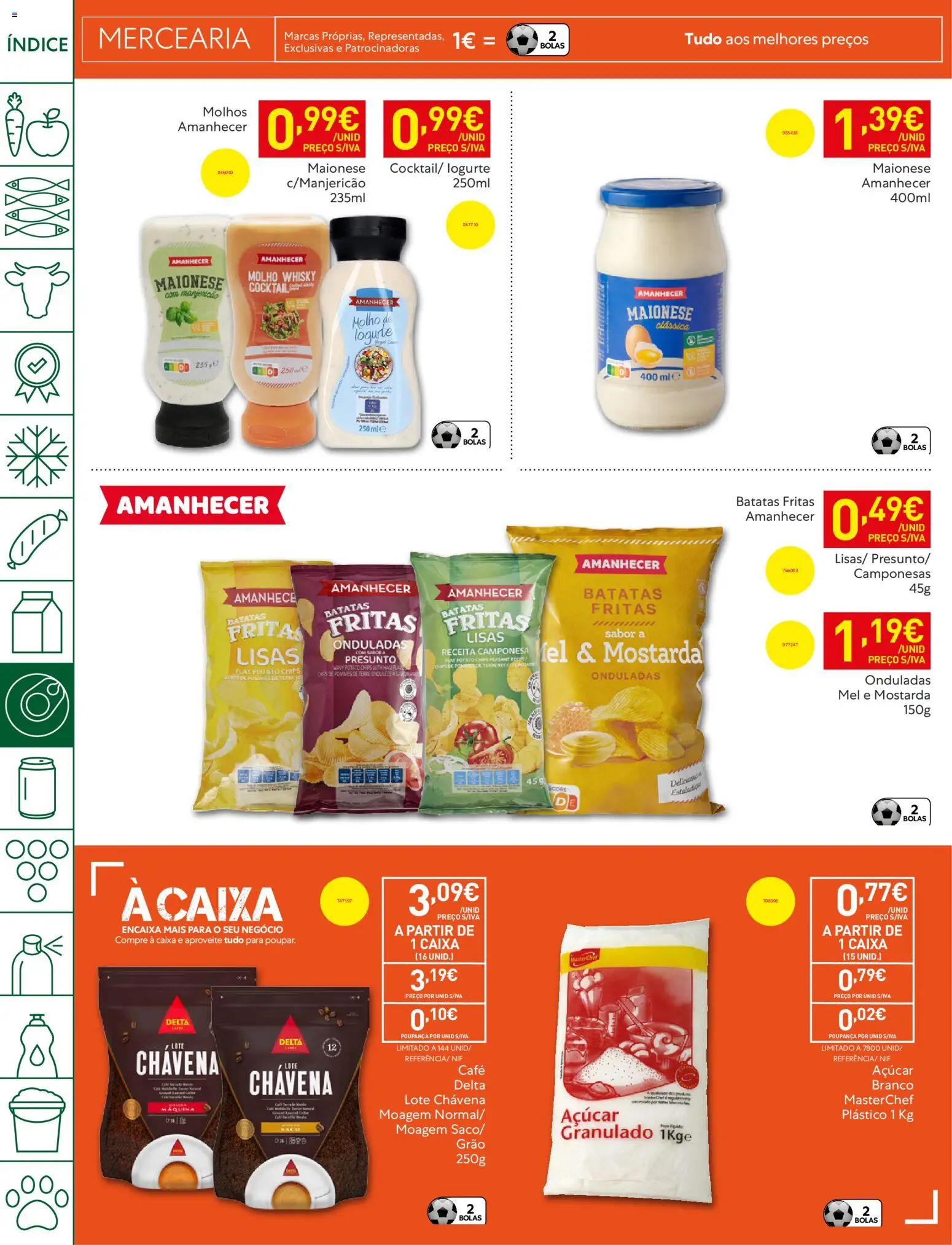 Recheio folheto Madeira │ válido de 05.05.2026 | Página: 24 | Produtos: Café, Presunto, Maionese, Mel