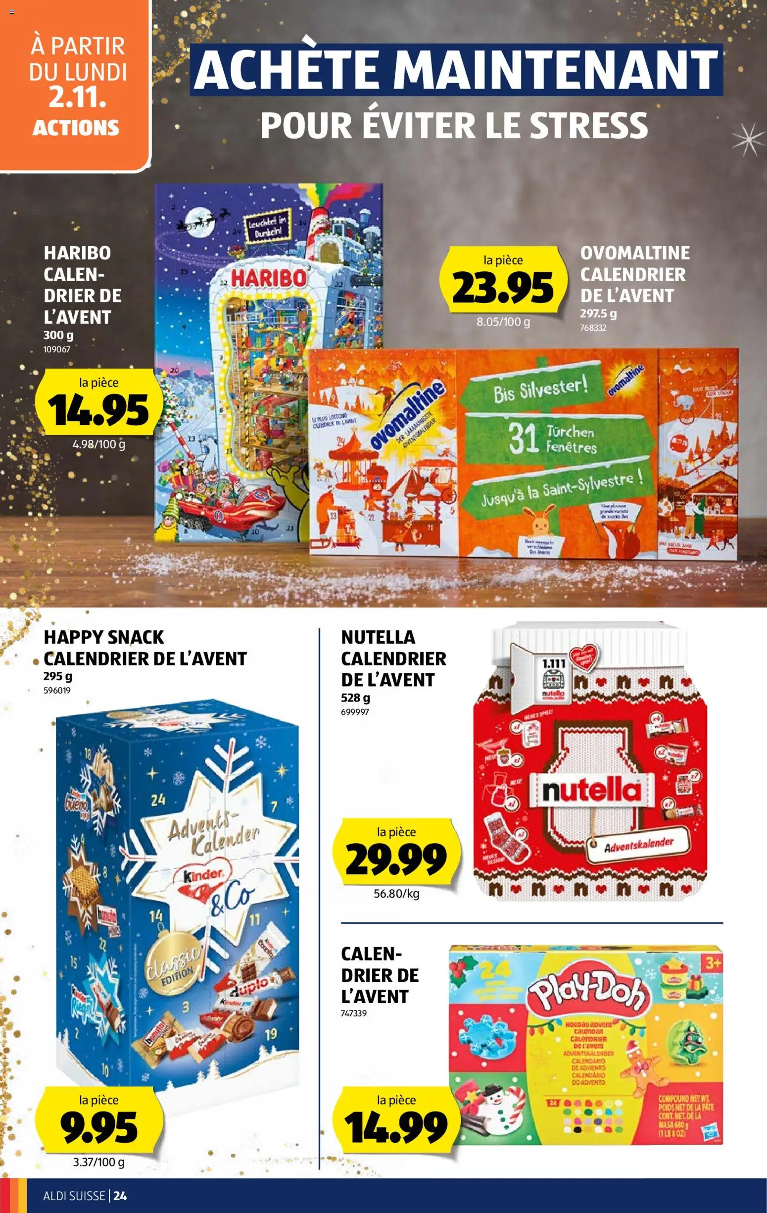 Aldi aktionen FR – gültig ab 29.10.2026 | Seite: 24 | Produkte: Nutella