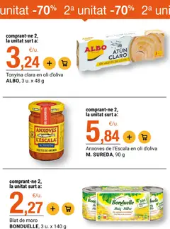 Vista previa Bonpreu folleto válido desde el 21.04.2026 | Página: 16 | Productos: Aceite, Aceite de oliva, Anchoa, Atún claro
