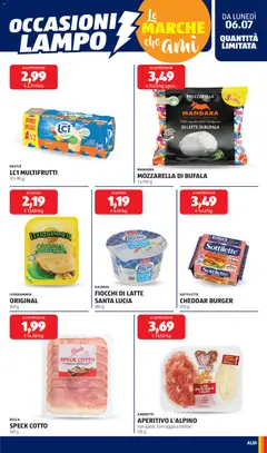 Anteprima del volantino Aldi volantino valido a partire dal 06/07/2026 | Pagina: 13 | Prodotti: Bretzel, Mozzarella, Formaggio, Aperitivo