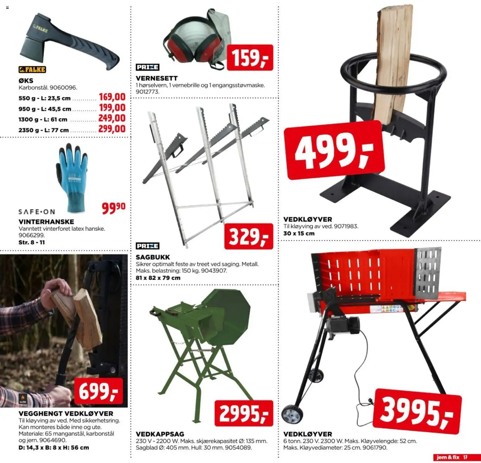{H1} | Side: 17 | Produkter: Ved, 1, Vedkløyver